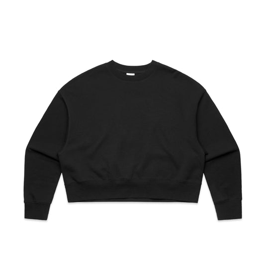 MacFly Ladies Oversized Crewneck Sweatshirt - Fresher