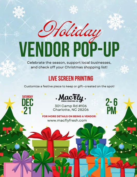 Holiday Vendor Popup